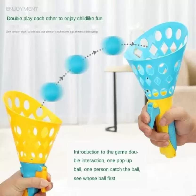 Click and Catch Twin Ball Launcher Game
