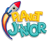 Planet Junior -image alt text of logo of planet junior