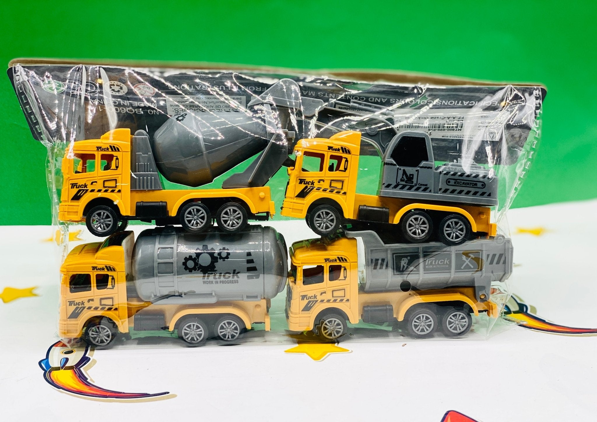 Construction Cars Dinkey Set - MT600 - Planet Junior