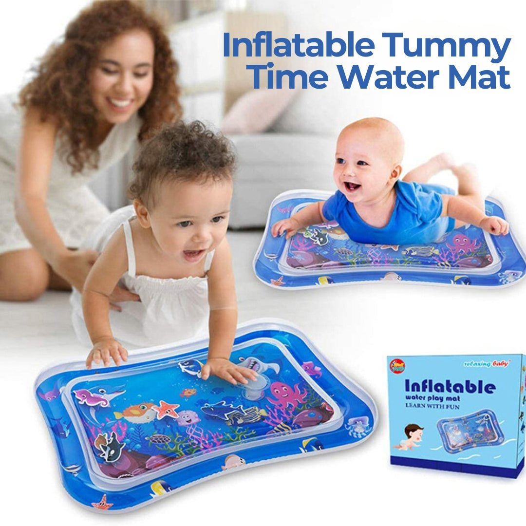 Inflatable Tummy Time Water Mat – Planet Junior