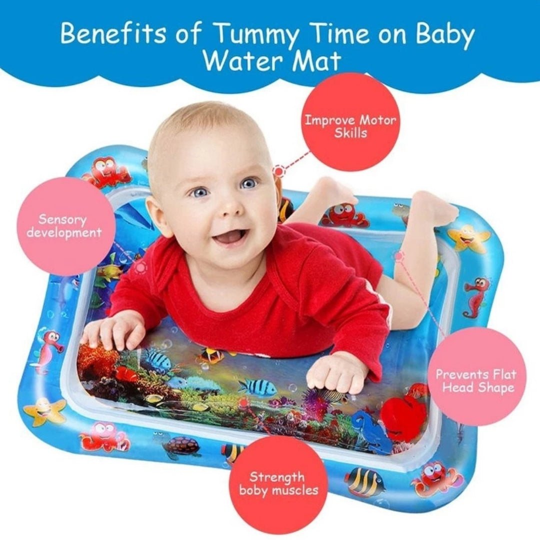 Inflatable Tummy Time Water Mat - MT1101 - Planet Junior