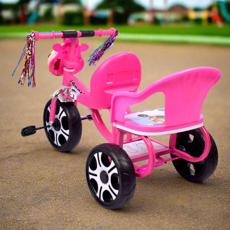 2 Kids Pink Tricycle