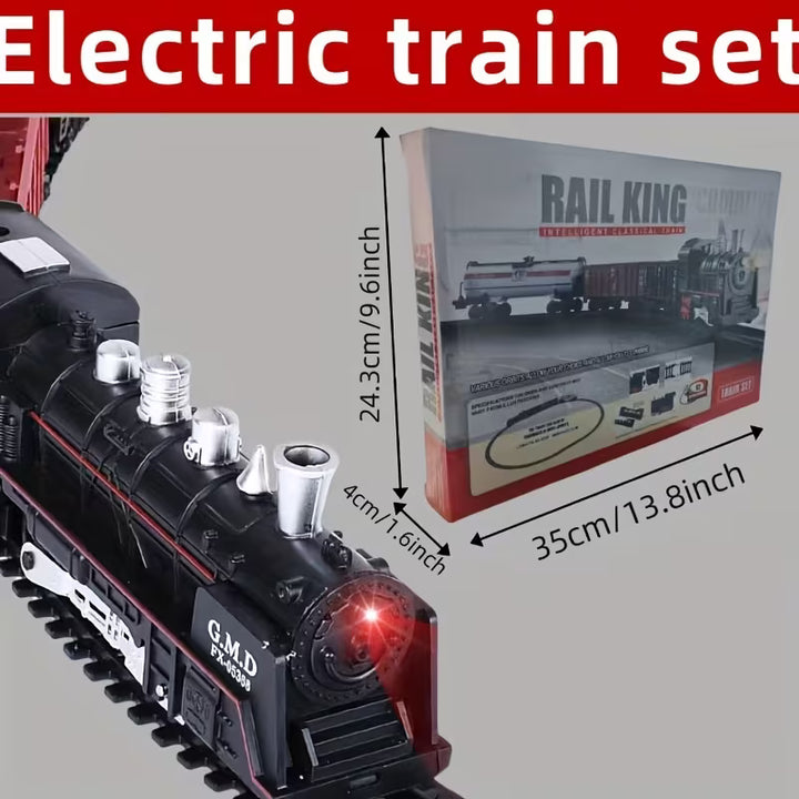 Rail King Large Electric Train Set – Realistic Railway Adventure with ...