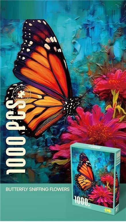 1000 Pc Butterfly Jigsaw Puzzle - 88820 - Planet Junior