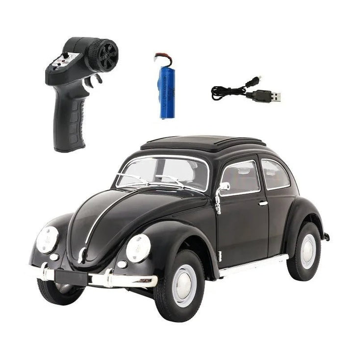 1:16 Retro Beetle RC Drift Car – Mini 1950s Remote Control Model - AKT - D62 - Planet Junior