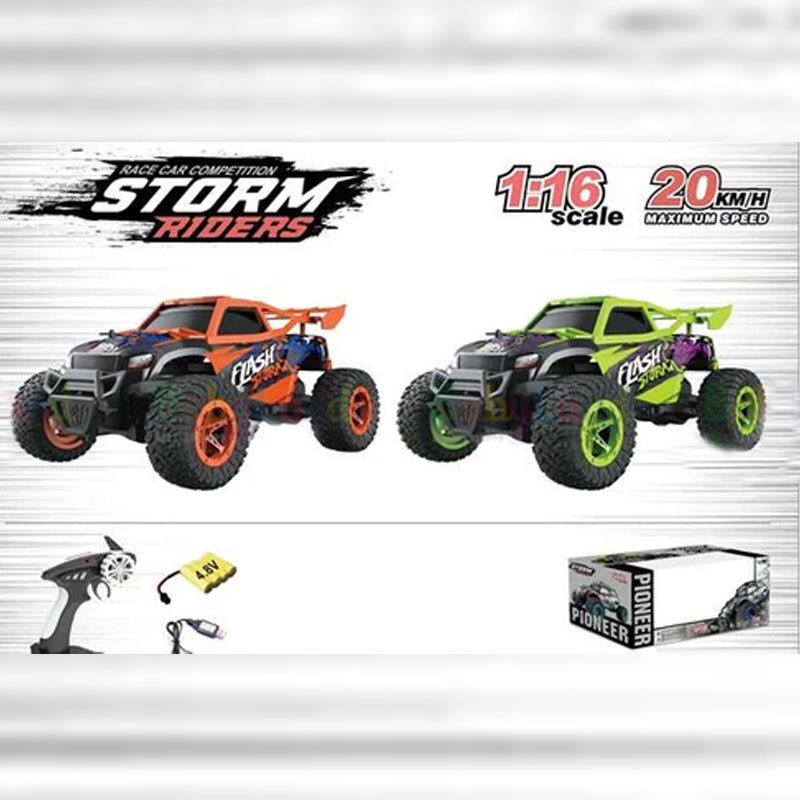 1:16 Scale Storm Rider Remote Control Car - BLL - RC - 99 - 161P - Planet Junior