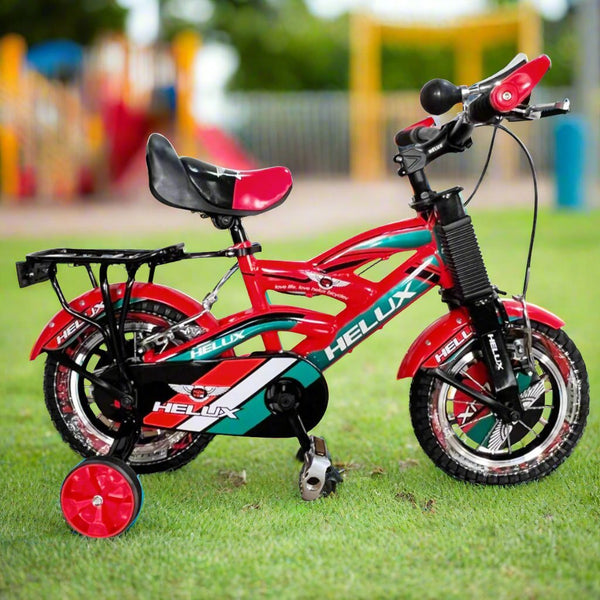 12" Helux bicycle with Training Wheels - BLL - B12 - 61CN - Planet Junior