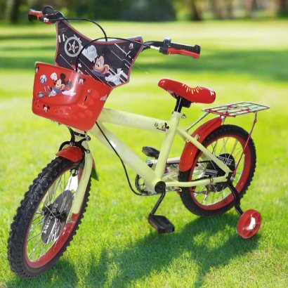 12" Micky Theme Bicycle | 2 Wheeler - BLL - B12 - 00512 MICKY - Planet Junior