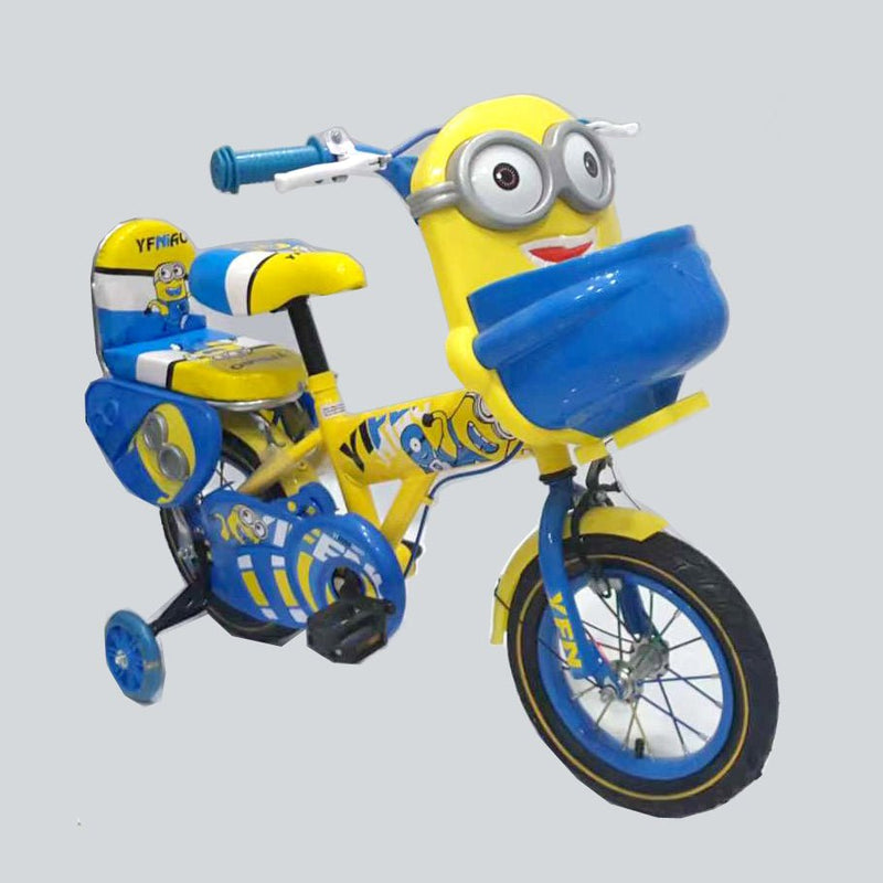 12" Minnions Theme Kids Bicycle - BLL - B12 - 6183 - 122 - Planet Junior