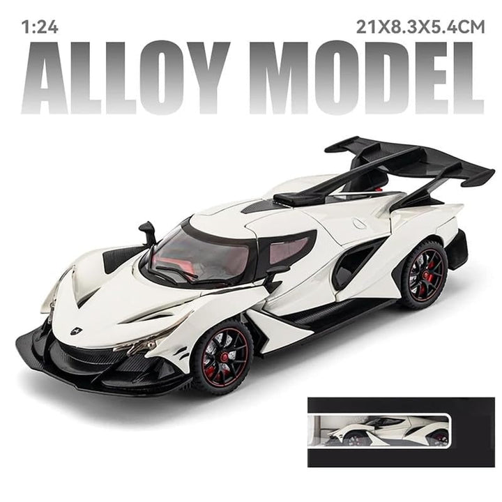 1:24 Apollo IE Alloy Diecast Model Car with Smoke - AKT - CZ161D - Planet Junior