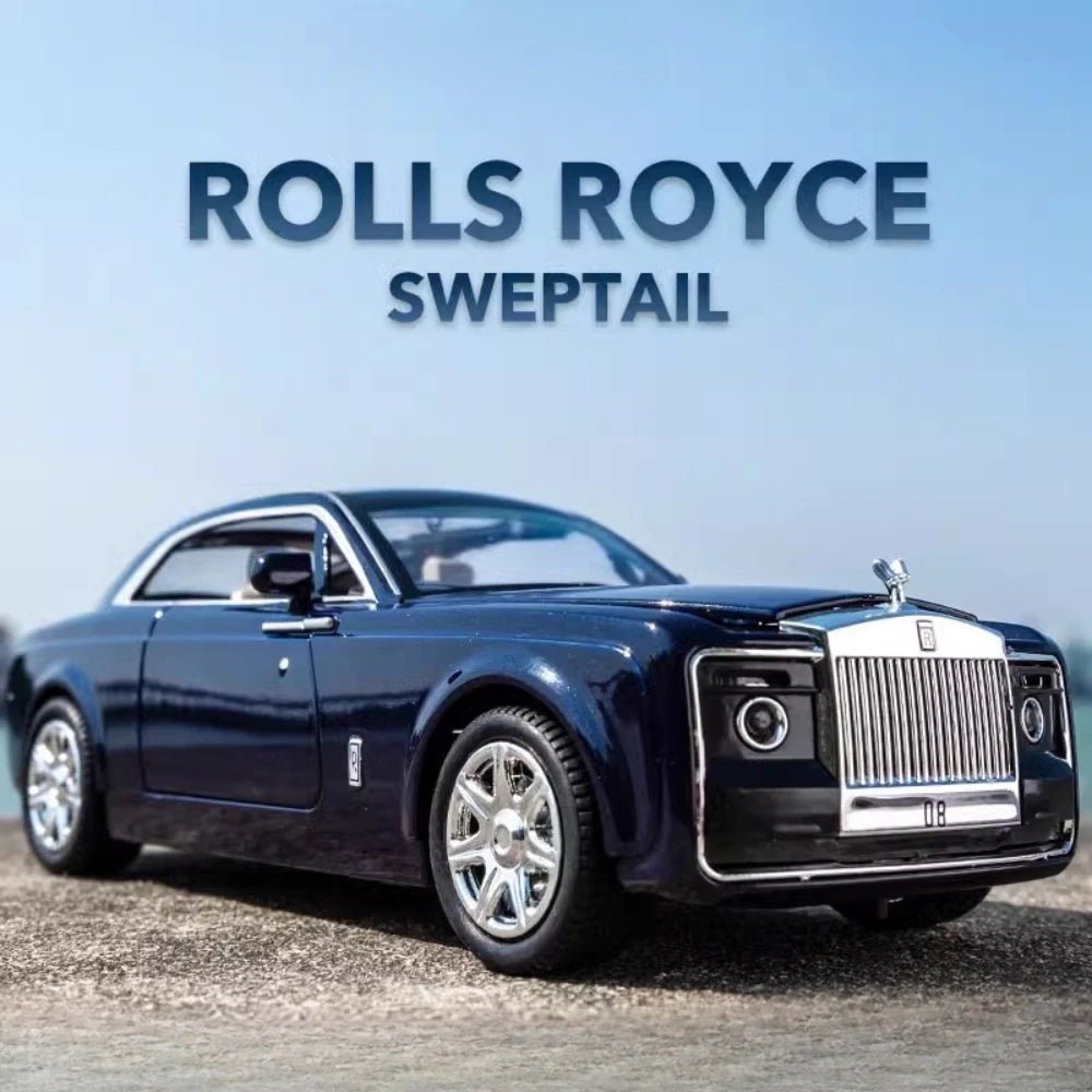 1:24 Diecast Rolls-Royce Sweptail Alloy Model Car
