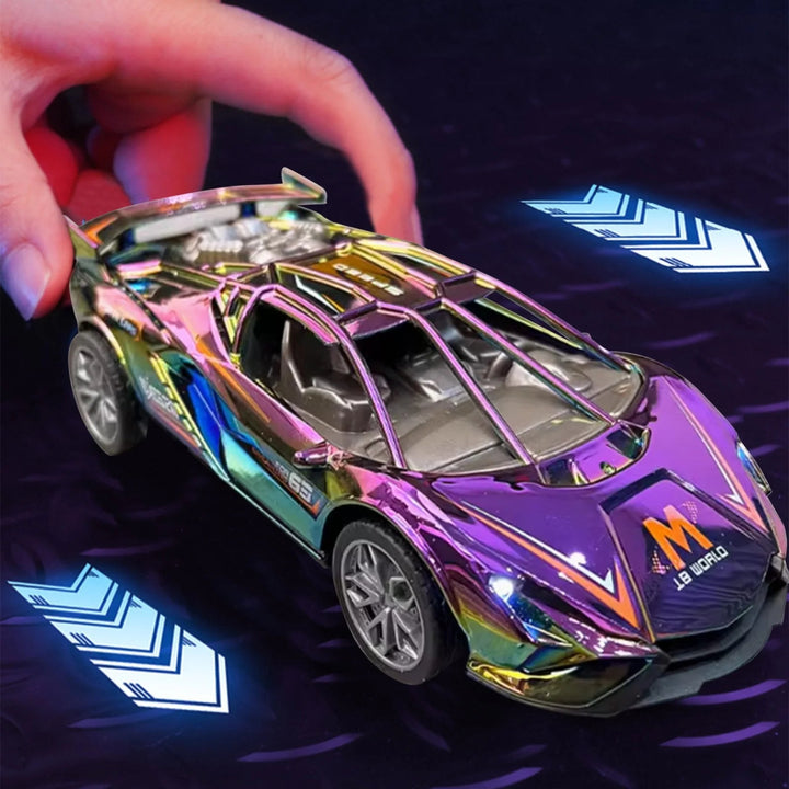 1:24 Friction Chase Inertial Supercar – Bold, Fast & Full of Style - SLT-L2413A - Planet Junior