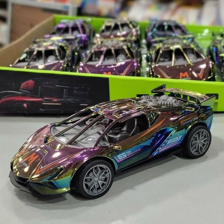 1:24 Friction Chase Inertial Supercar – Bold, Fast & Full of Style - SLT-L2413A - Planet Junior