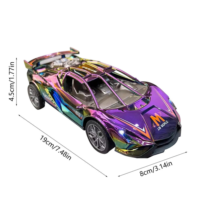 1:24 Friction Chase Inertial Supercar – Bold, Fast & Full of Style - SLT-L2413A - Planet Junior