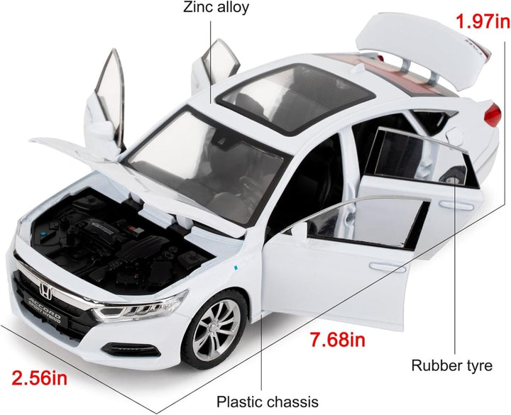 1:24 Honda Accord Luxury Diecast Car – Realistic, Sleek & Full of Action - SLT-CZ608 - Planet Junior