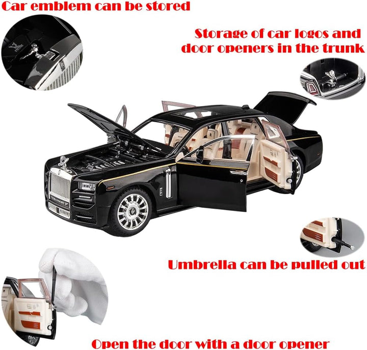 1:24 Luxury Rolls Royce Mansory Diecast Car – Speed in Style - SLT-1901-12 - Planet Junior