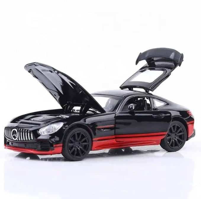 1:24 Mercedes AMG GT R Diecast Car – Metal Body, Doors Open, Light & Sound - UT-CZ121B - Planet Junior