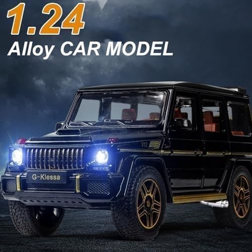 1:24 Mercedes G63 AMG Luxury SUV DieCast Car – Light, Sound & Pullback Power 🚙✨🔥 - UT-SR-2401 - Planet Junior