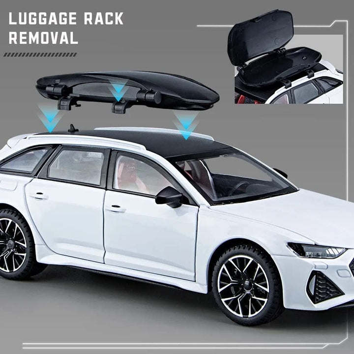 1:24 Scale Audi RS6 Alloy Diecast Model Car - MTCZ130 - Planet Junior