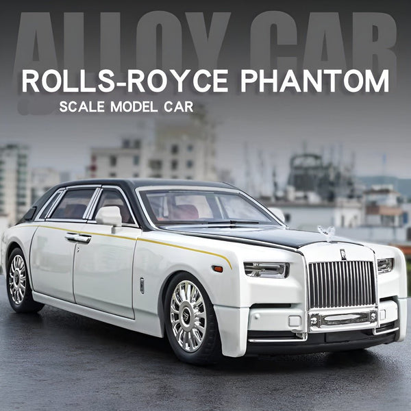 1:24 Scale Premium Rolls - Royce Phantom Alloy Diecast Model Car - MTCZ116B - Planet Junior