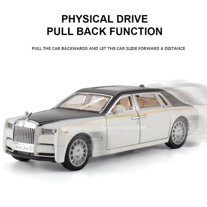 1:24 Scale Premium Rolls - Royce Phantom Alloy Diecast Model Car - MTCZ116B - Planet Junior