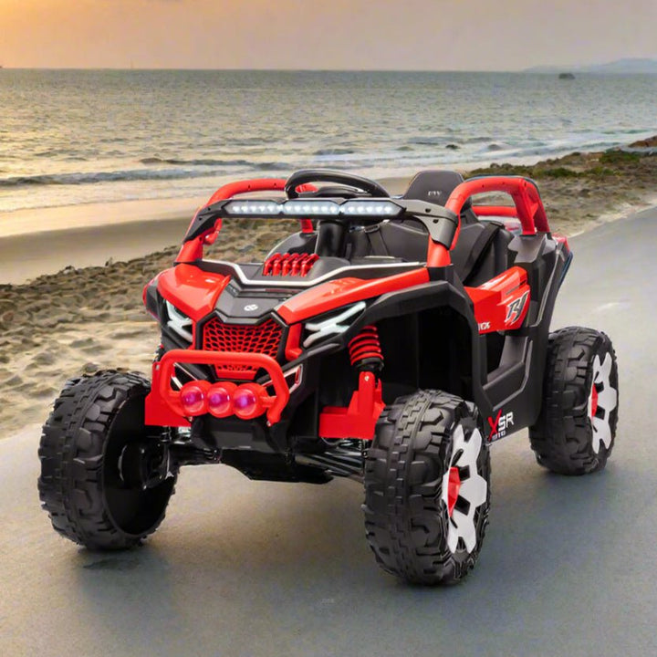 12V Kids Ride On Jeep – 2 Seater Electric Jeep - BLL - JEP - 803 RED - Planet Junior