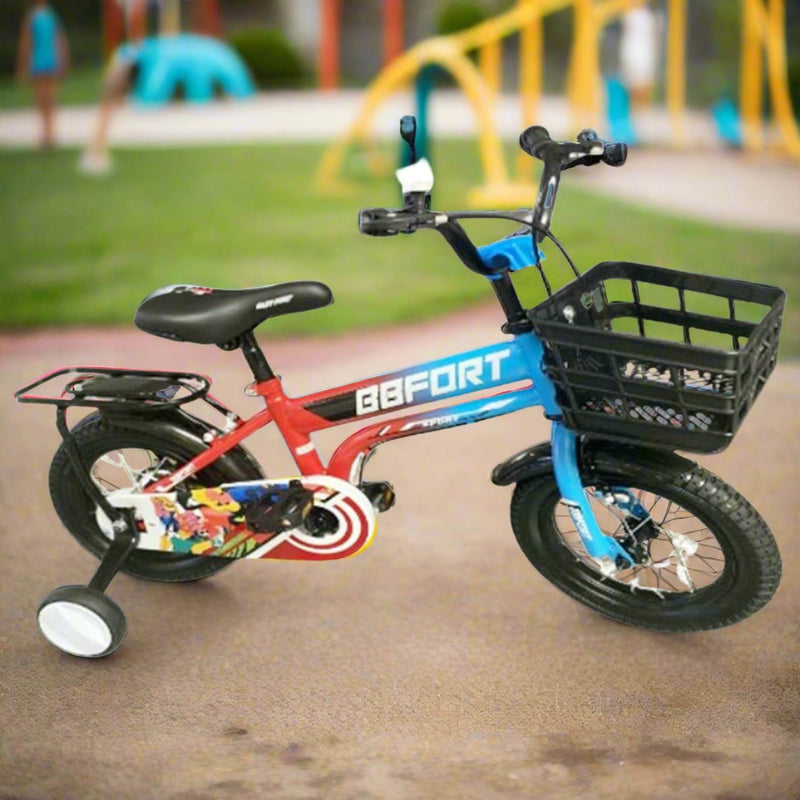 16" Bicycle with Basket and Training Wheels - BLL - B16 - 16TK - Planet Junior