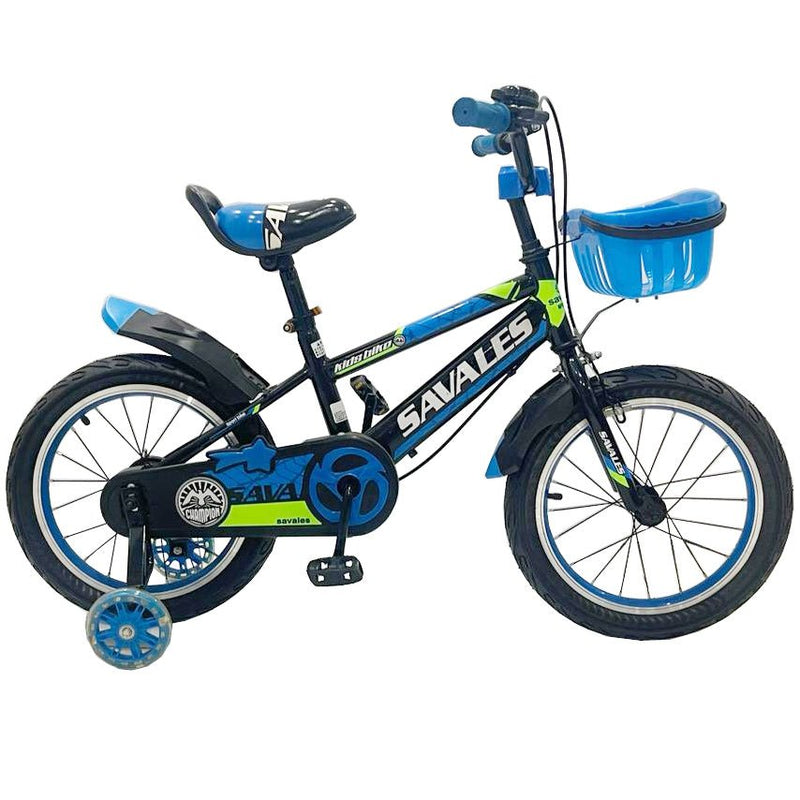 16" Savales Bicycle with Traning Wheel - BLL - B16 - 1610 - Planet Junior