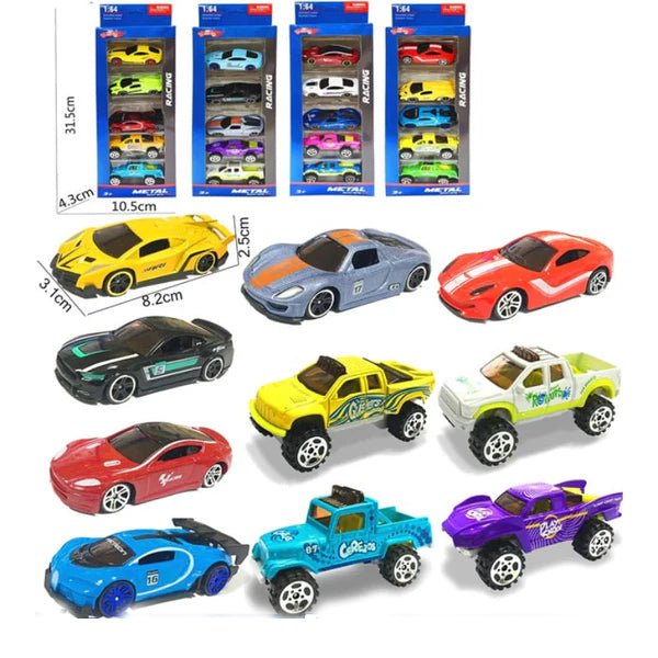 1:64 Super King Alloy Cars | 5 Pcs - BLL - DK - 05 - 5KX - Planet Junior