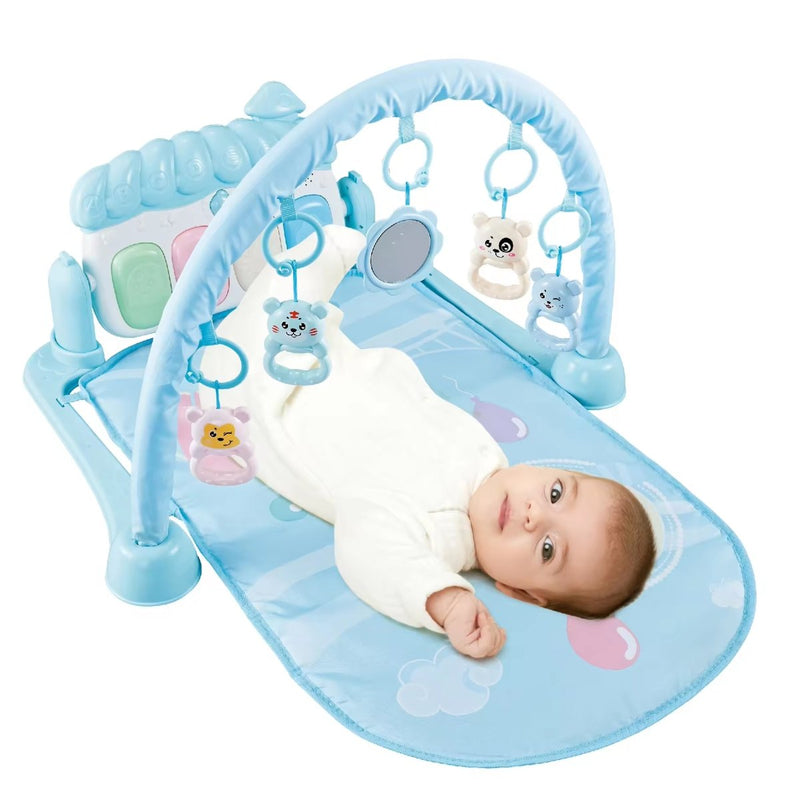 2 in 1 Baby Play Gym Mat & Activity Walker - YL610 - Planet Junior