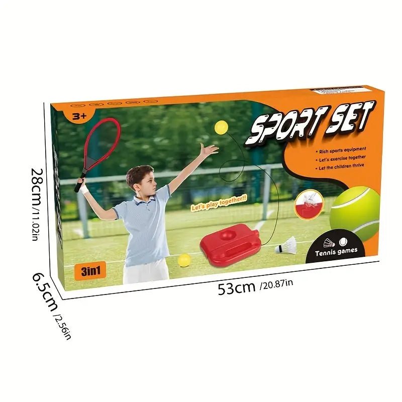 2 - in - 1 Badminton and Tennis Training Set - Planet Junior