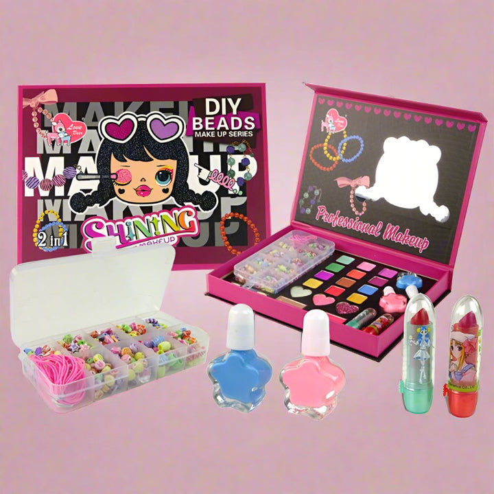 2 in 1 Beads & Makeup Kit - LD6135 - Planet Junior