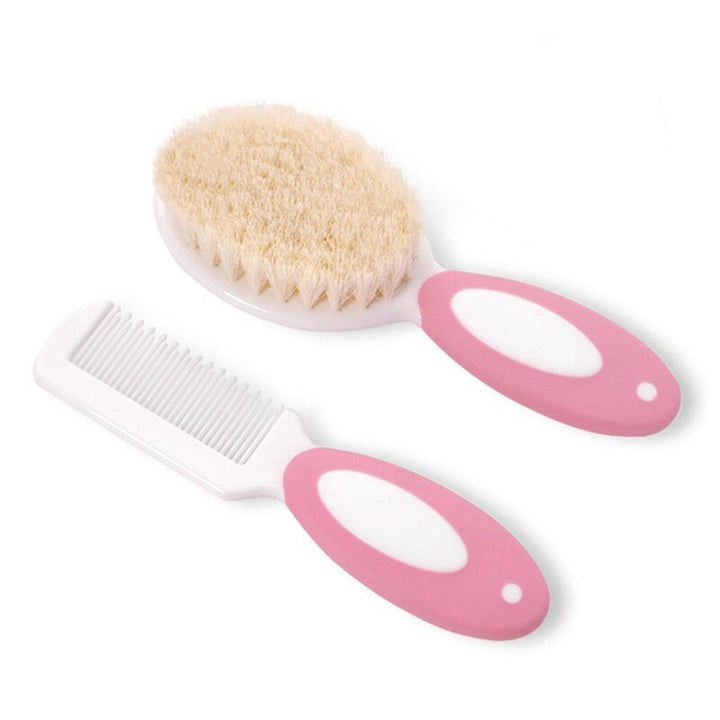 2 in 1 Daily Baby Grooming Brush and Comb Set - BLL - BF - 10JR - Planet Junior