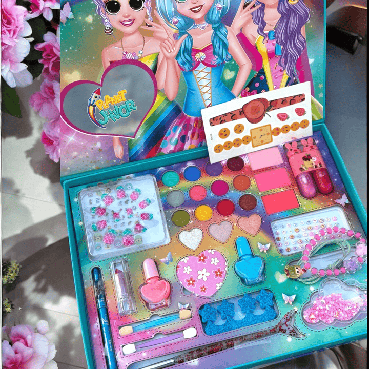 2-in-1 Deluxe Cosmetics Jewelry Set for Creative Styling