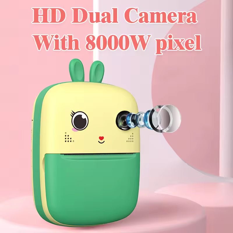 2 in 1 Dual Camera & Instant Printer Device - ASS6 - Planet Junior