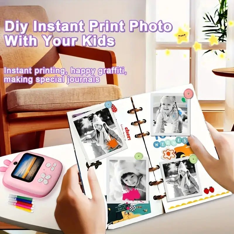 2 in 1 Dual Camera & Instant Printer Device - ASS6 - Planet Junior