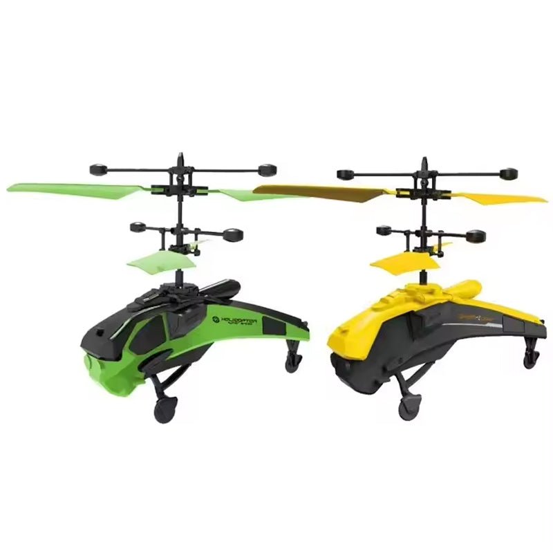 2 in 1 Hand Control Helicopter with Gun - BLL - GN - 113C - Planet Junior