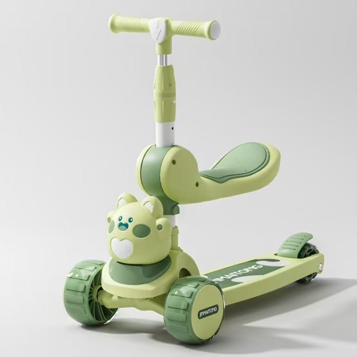 💚 2 - in - 1 Kids Folding Scooty - AKT-MJT721A-1 - Planet Junior