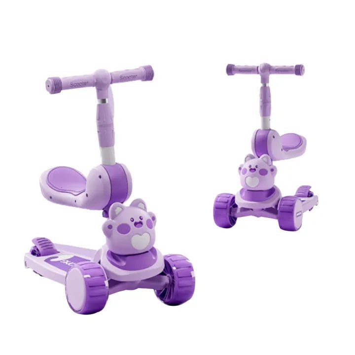 💚 2 - in - 1 Kids Folding Scooty - AKT-MJT721A-1 - Planet Junior