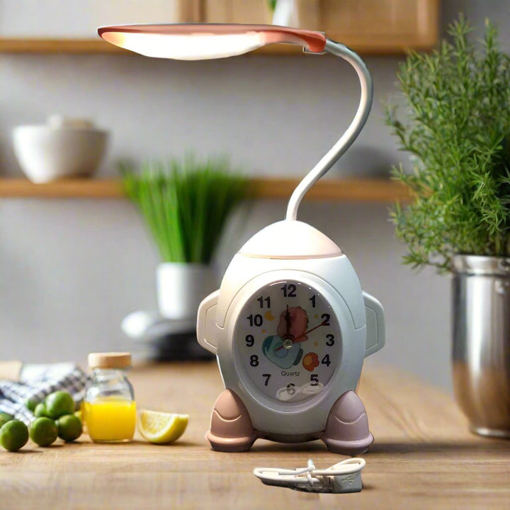 2 in 1 Lamp & Alarm Clock for Kids - BLL - WC - 264CD - Planet Junior