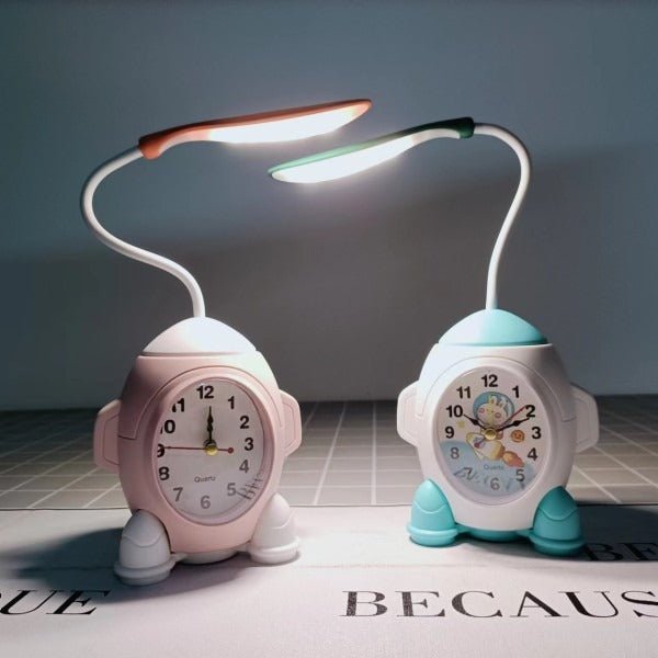 2 in 1 Lamp & Alarm Clock for Kids - BLL - WC - 264CD - Planet Junior