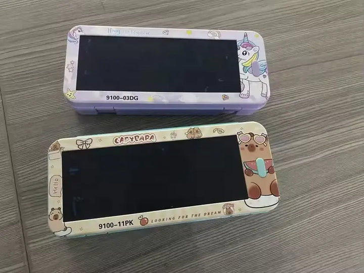 2 - in - 1 LCD Writing Tablet Pencil Case Doodle, Write & Organize - AKT - 668 - 1066 - Planet Junior