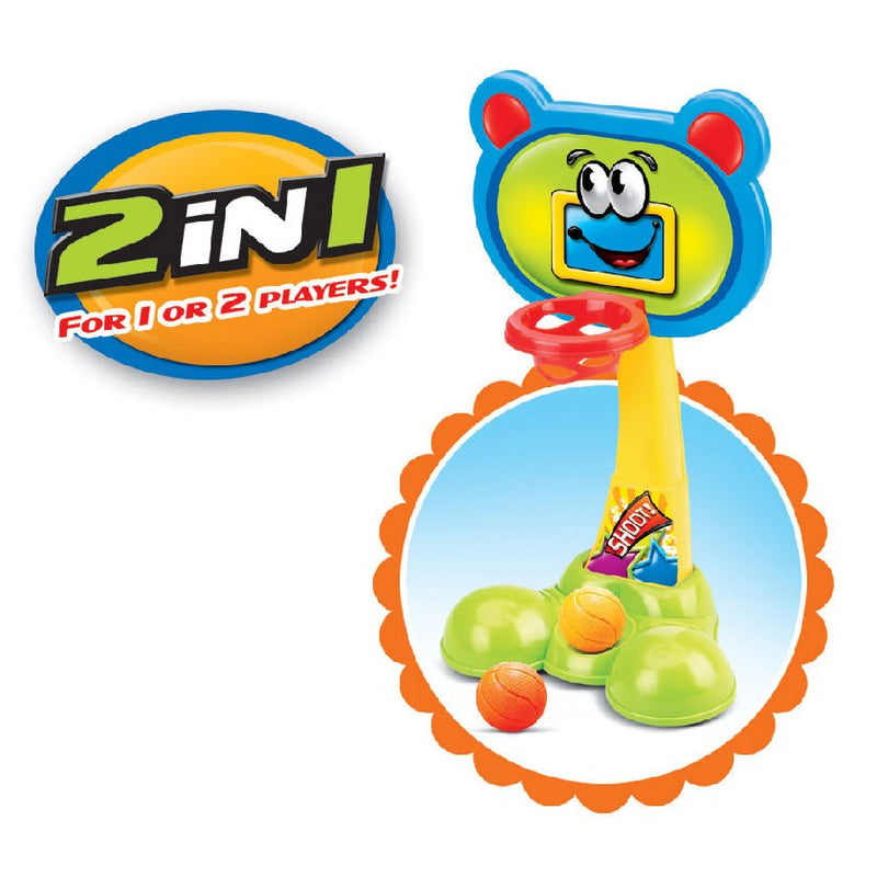 2 in 1 Mini Basketball Shooting Game - BL00728 - Planet Junior