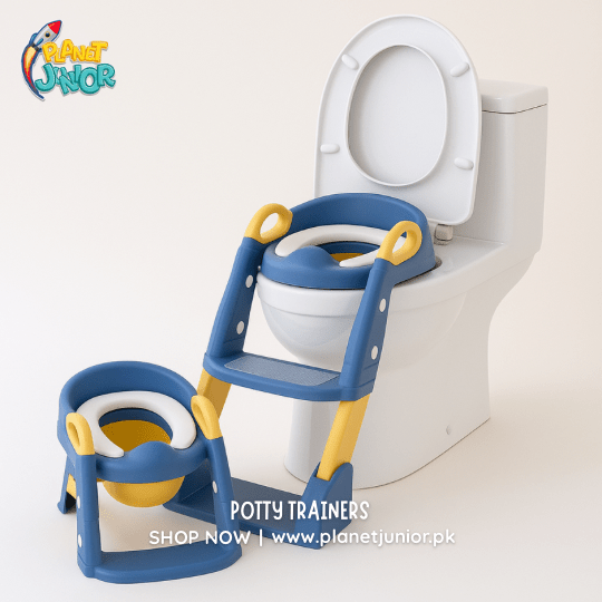 2 - in - 1 Potty Chair and Toilet Training Ladder - DB-L004-B - Planet Junior