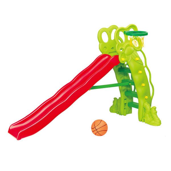 2 in 1 Slide and Basketball Hoop Playset - BLL - SL - 16 - Planet Junior