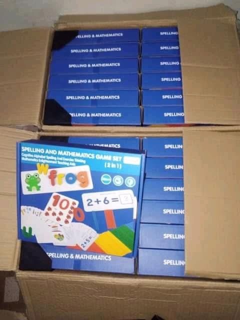 🧠 2 - in - 1 Spelling & Mathematics Educational Game Set - BB - 1902 - 233 - Planet Junior