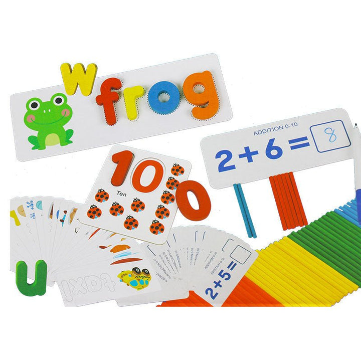 🧠 2 - in - 1 Spelling & Mathematics Educational Game Set - BB - 1902 - 233 - Planet Junior