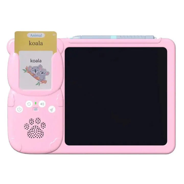 2 in 1 Talking Flash Cards with LCD Writing Board - AB5B - Planet Junior