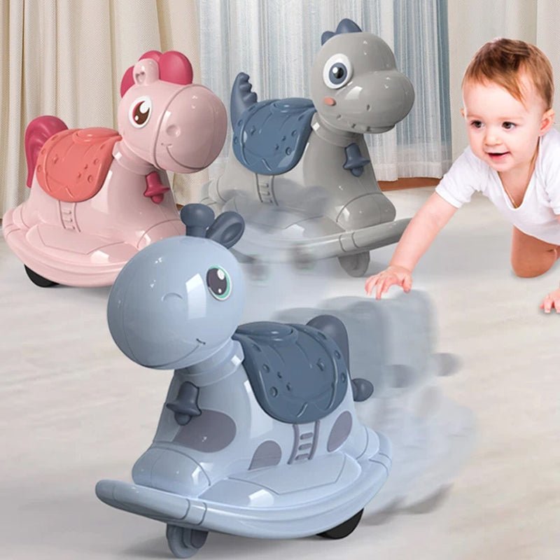 2 in1 Rocking and Push Horse Assorted | 1 Pcs - BLL - DK - 628 - Planet Junior