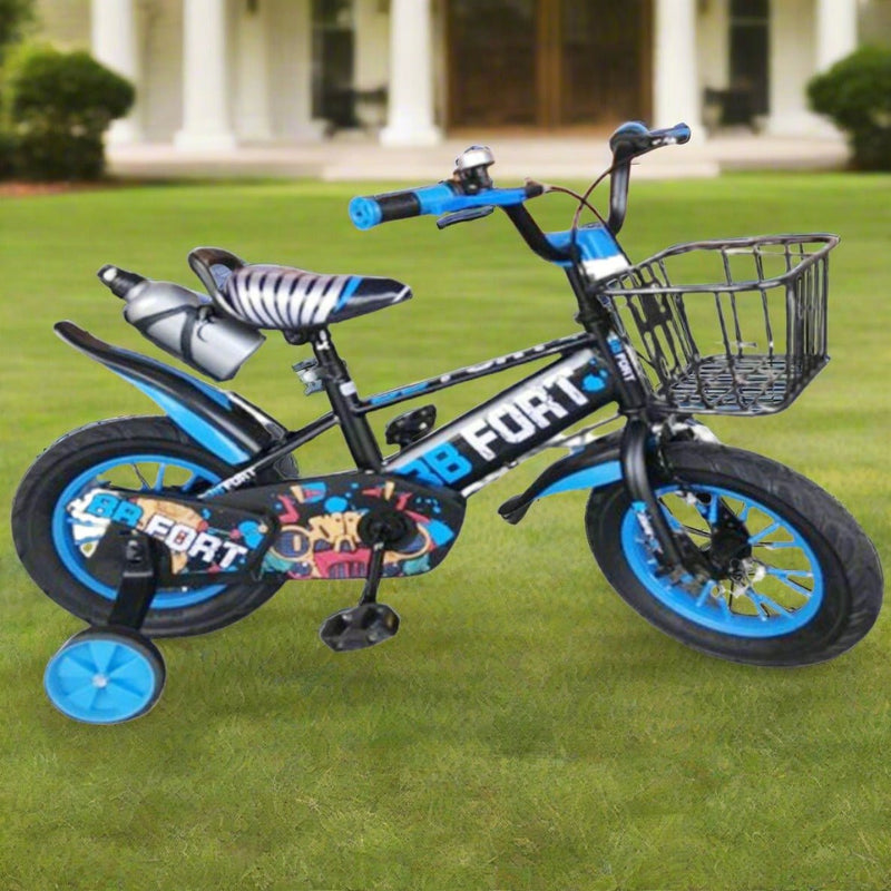 20" BB Fort Bicycle with Basket, Bottle Holder and Training Wheels - BLL - B20 - 209 - 20 - Planet Junior